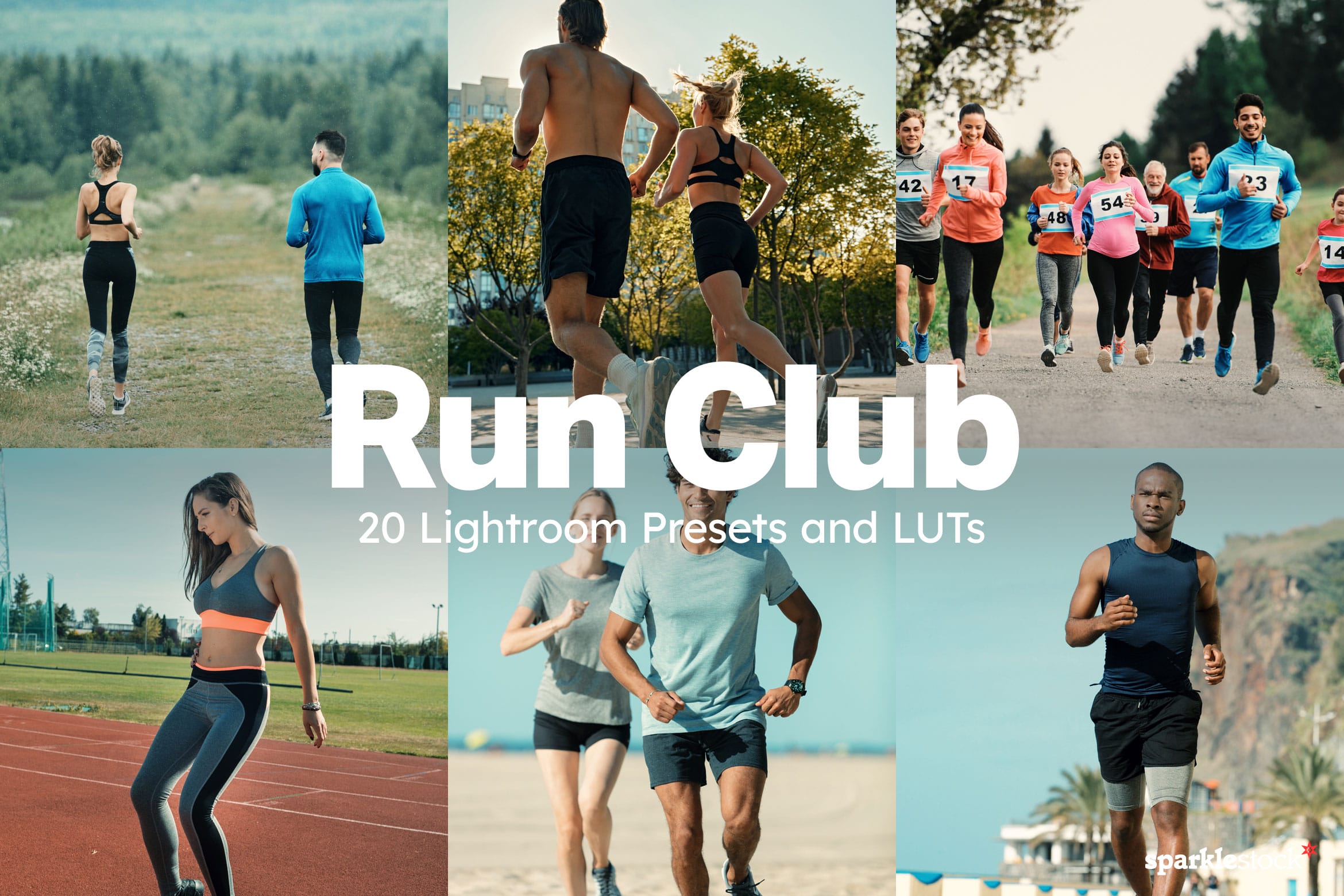 20 Run Club Lightroom Presets and LUTs