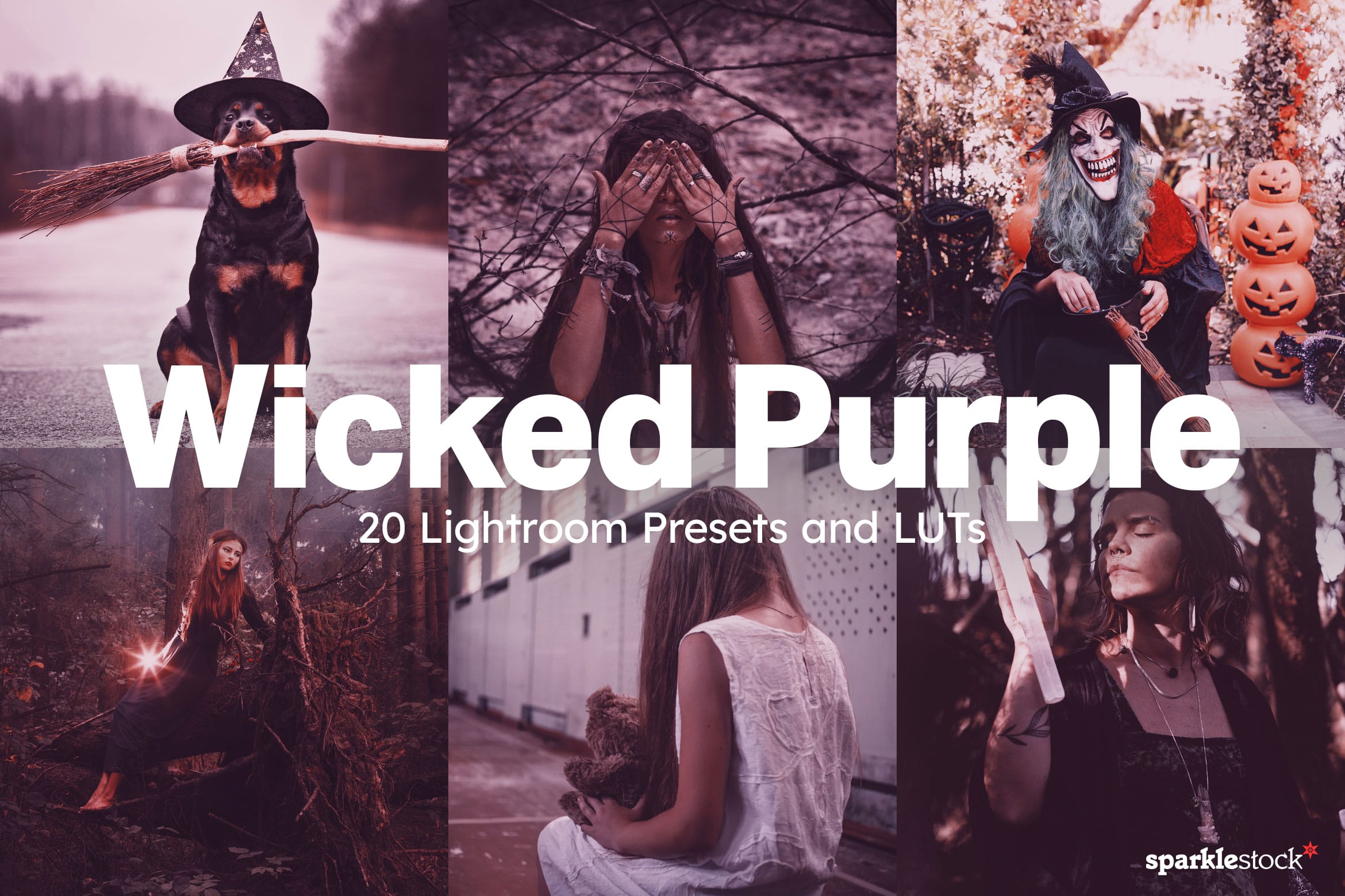 20 Wicked Purple Lightroom Presets and LUTs