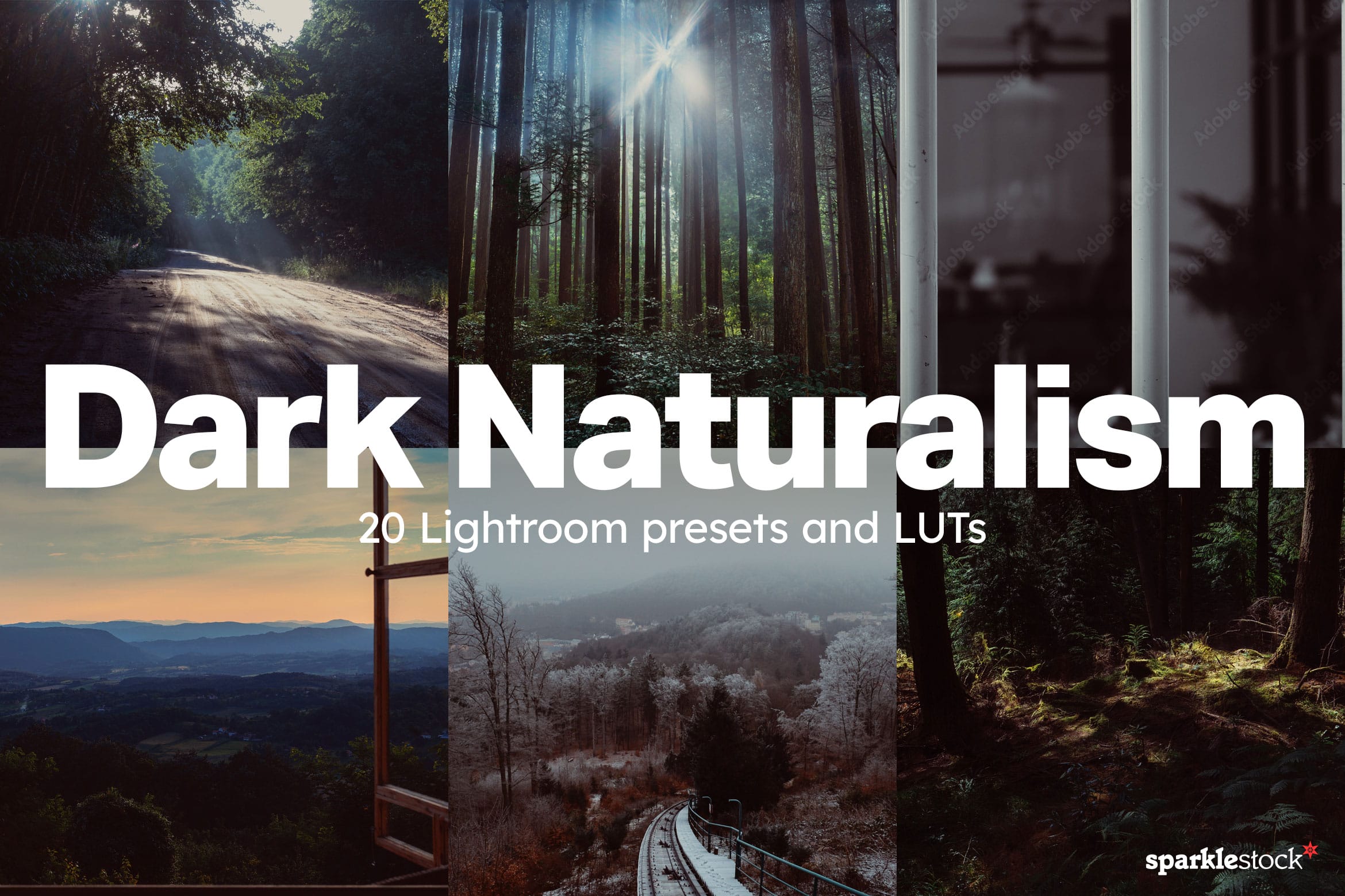 20 Dark Naturalism Lightroom Presets and LUTs