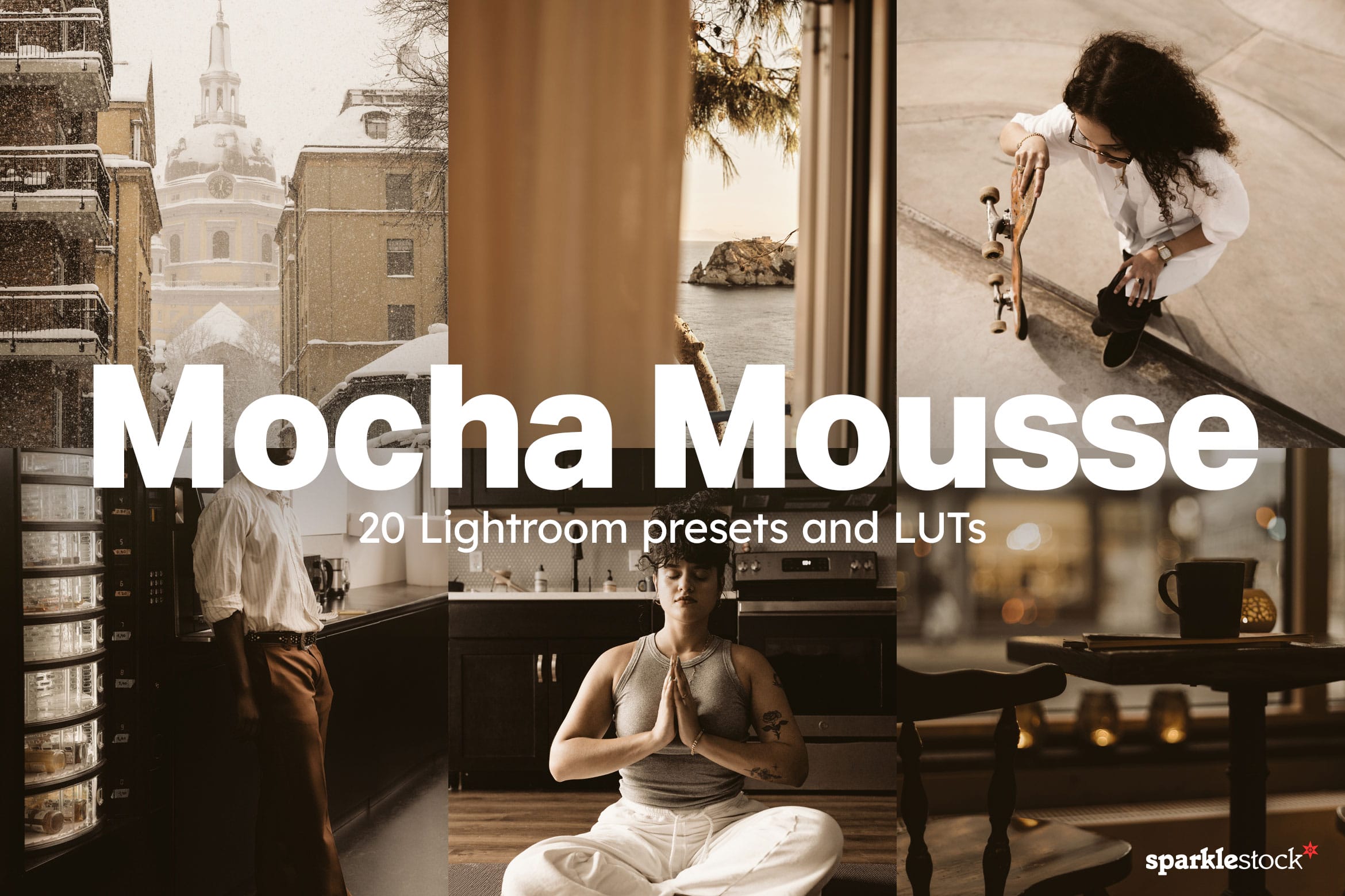 20 Mocha Mousse Lightroom Presets and LUTs