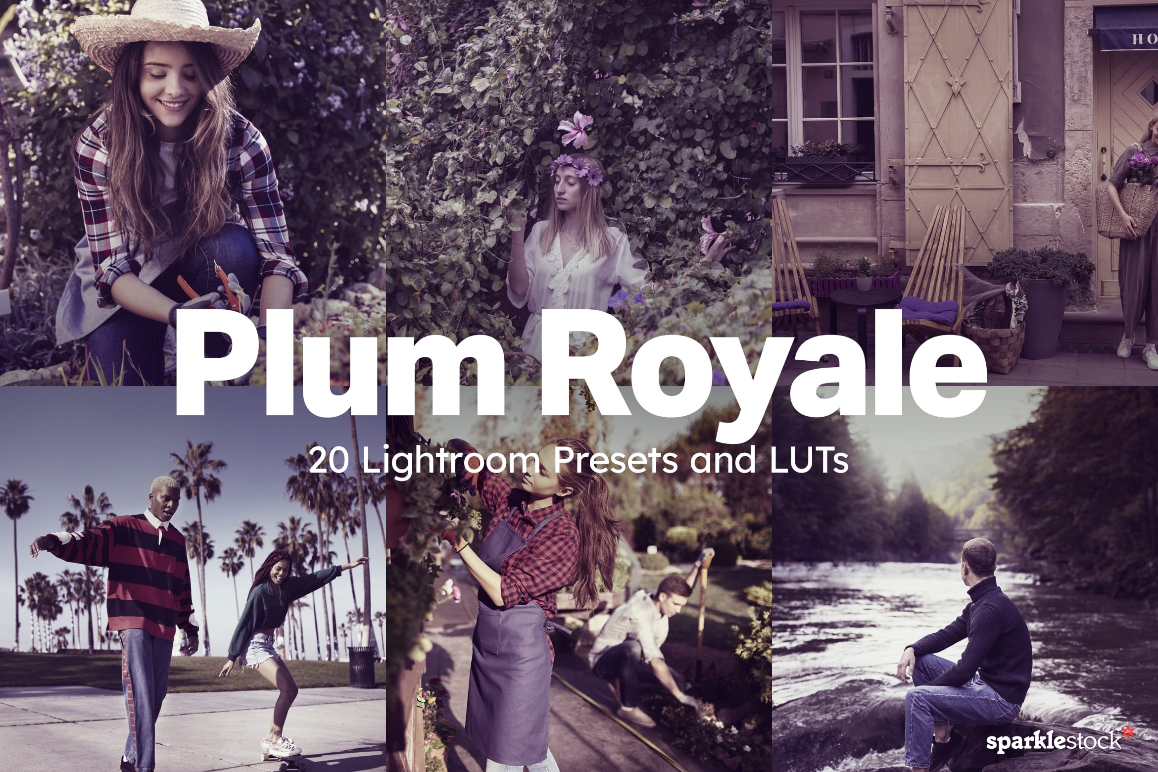 20 Plum Royale Lightroom Presets and LUTs