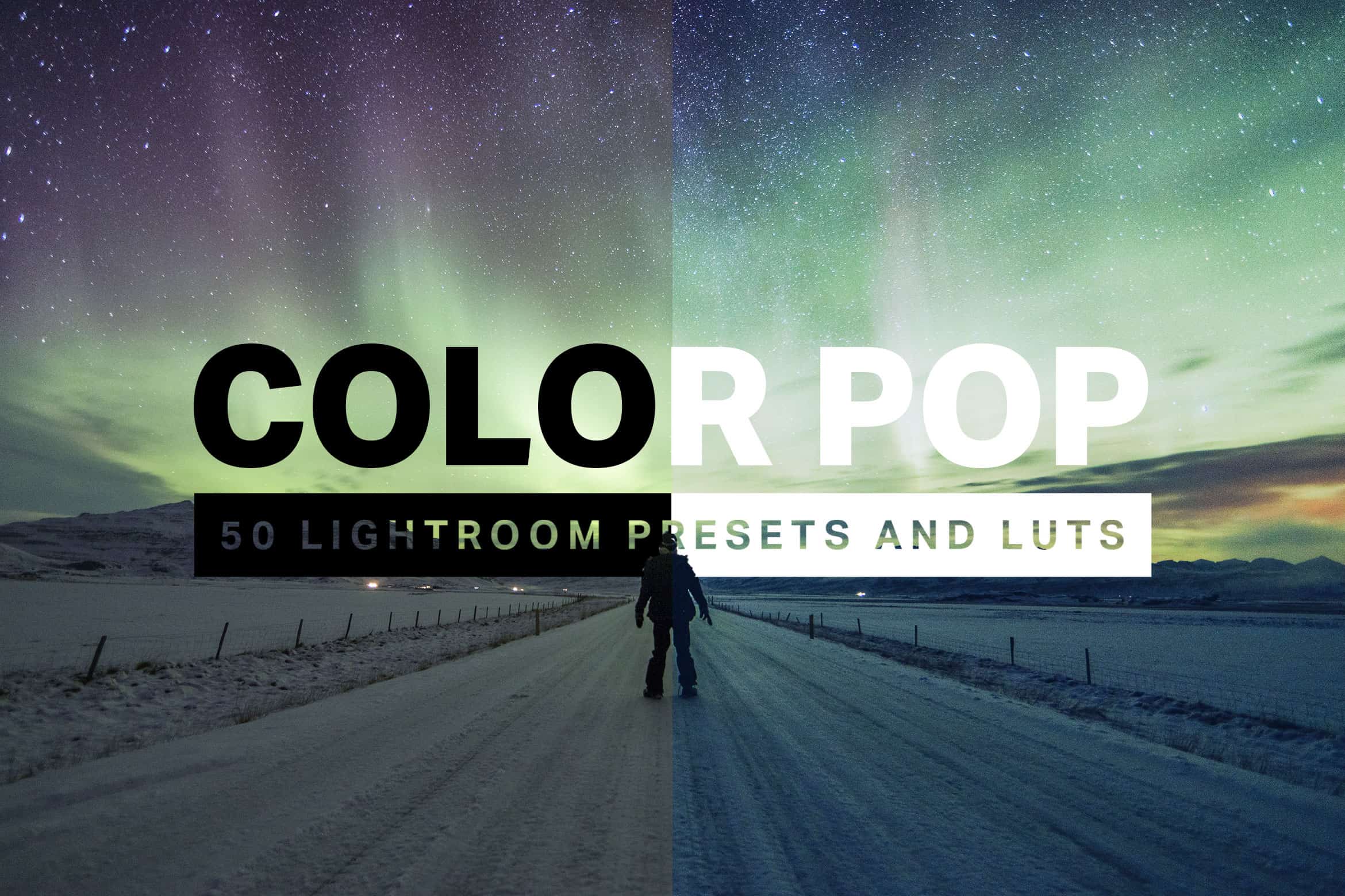 50 Color Pop Lightroom Presets and LUTs