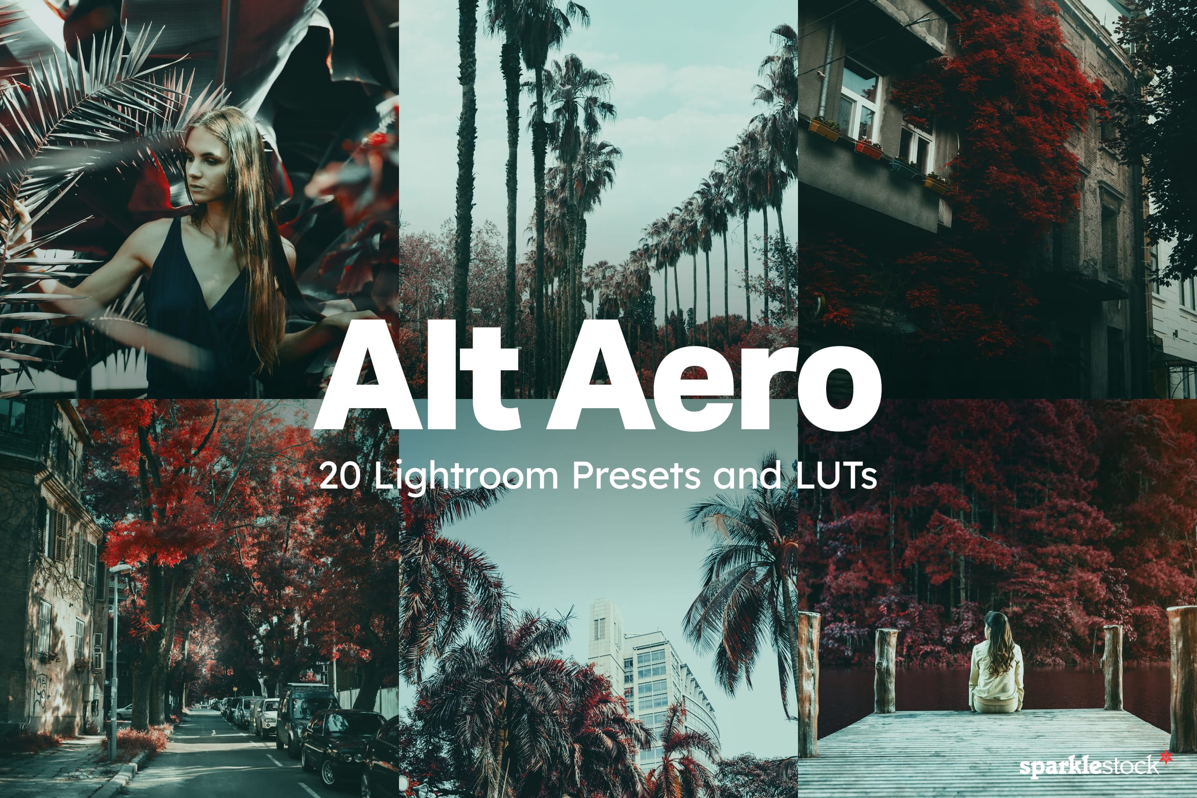 20 Alt Aero Lightroom Presets and LUTs