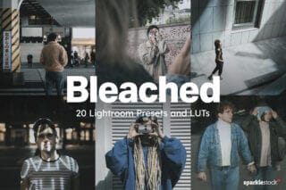 20 Bleached Lightroom Presets and LUTs