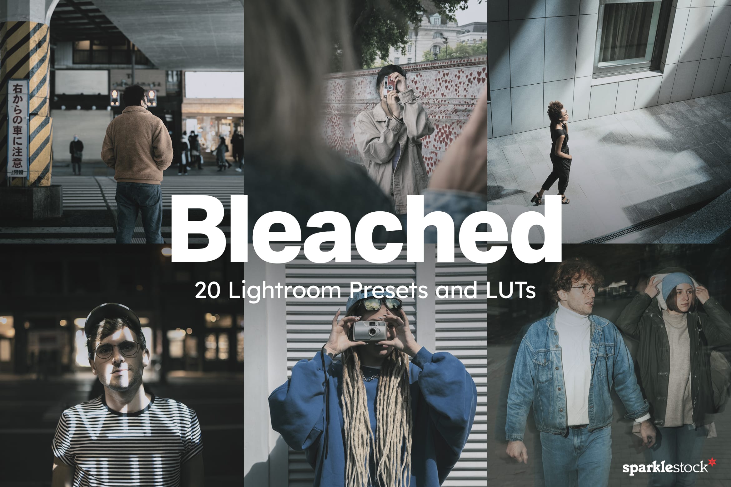 20 Bleached Lightroom Presets and LUTs