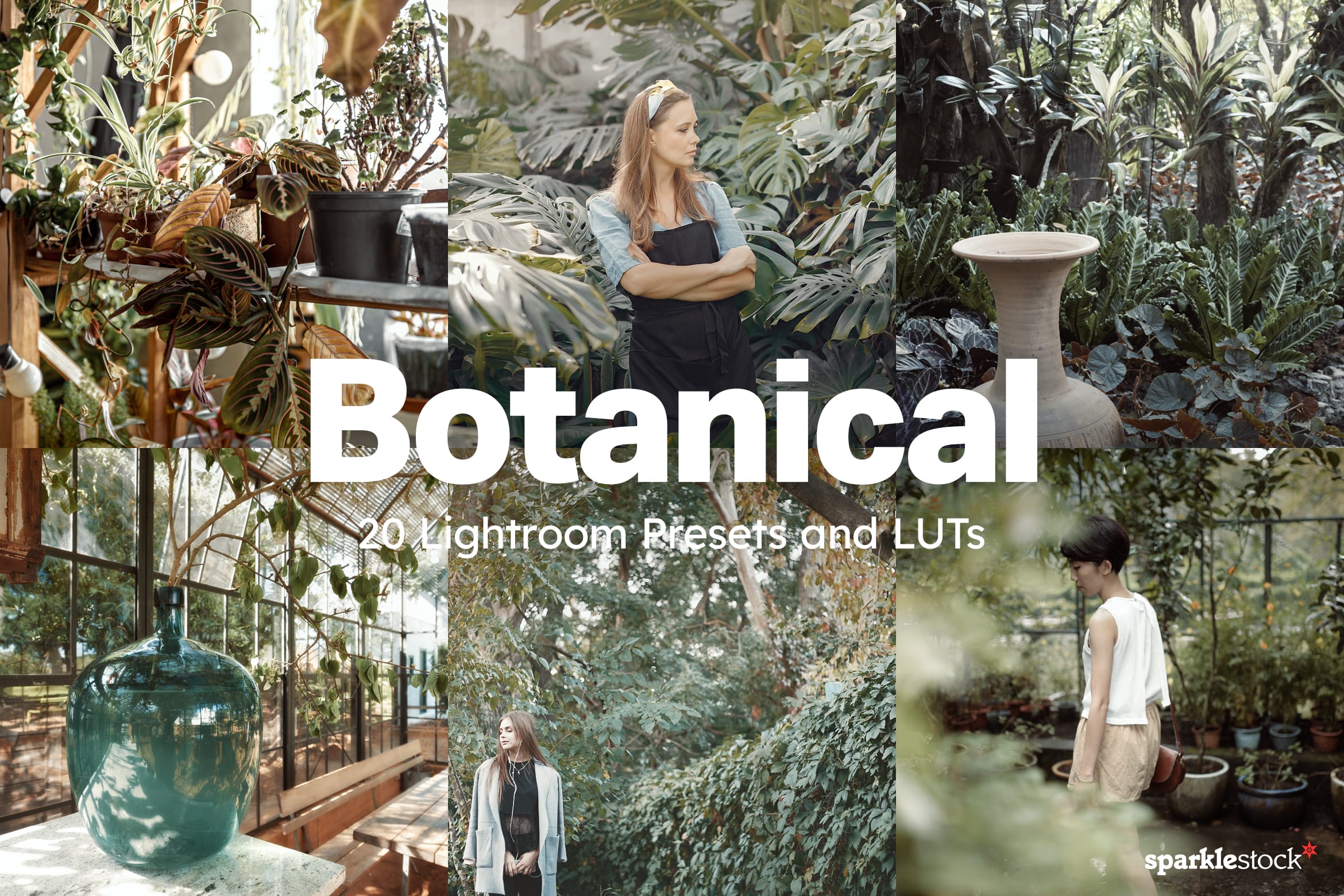 20 Botanical Lightroom Presets and LUTs