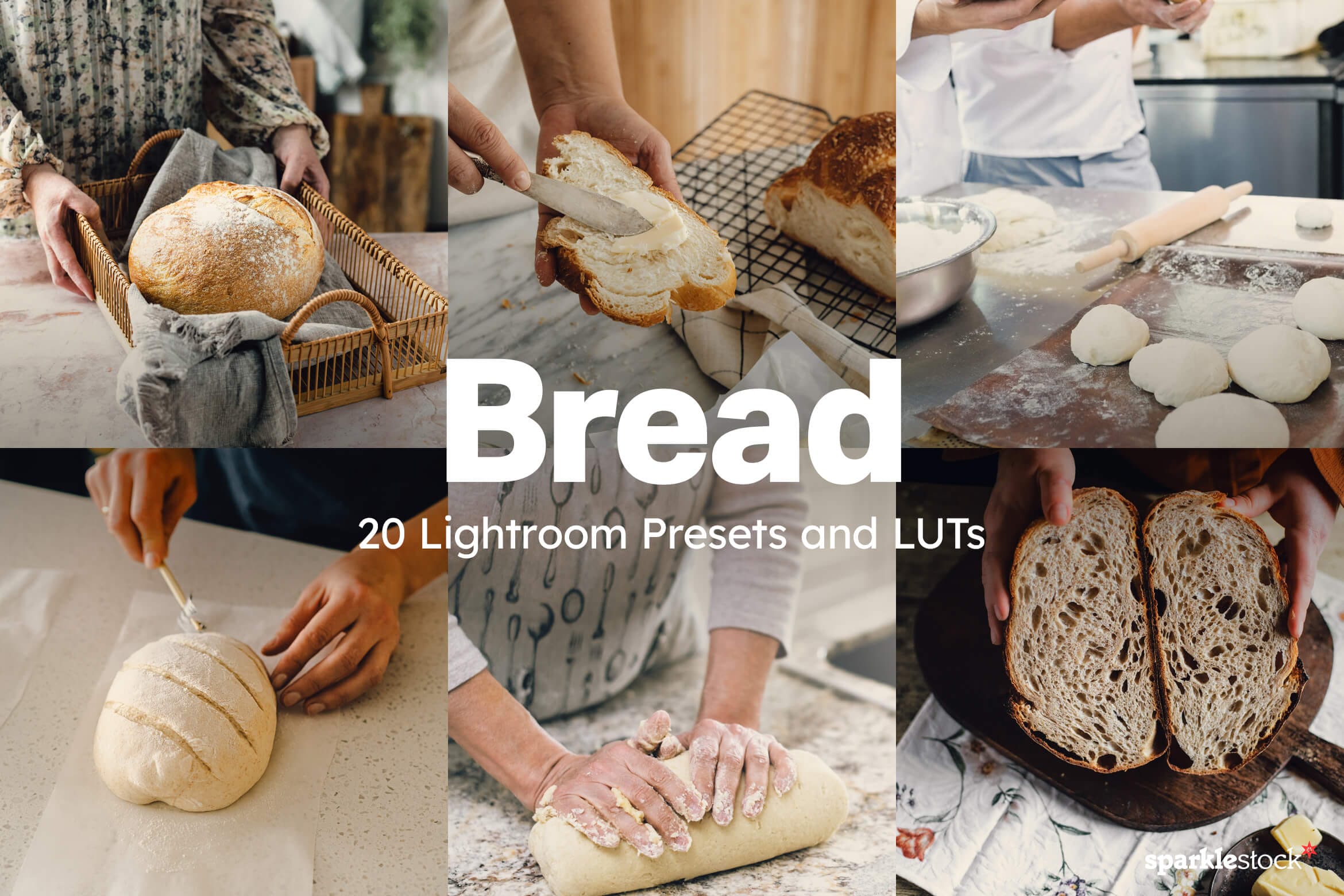 20 Bread Lightroom Presets and LUTs