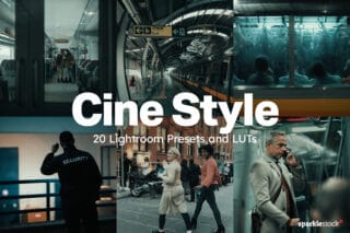 20 Cine Style Lightroom Presets and LUTs