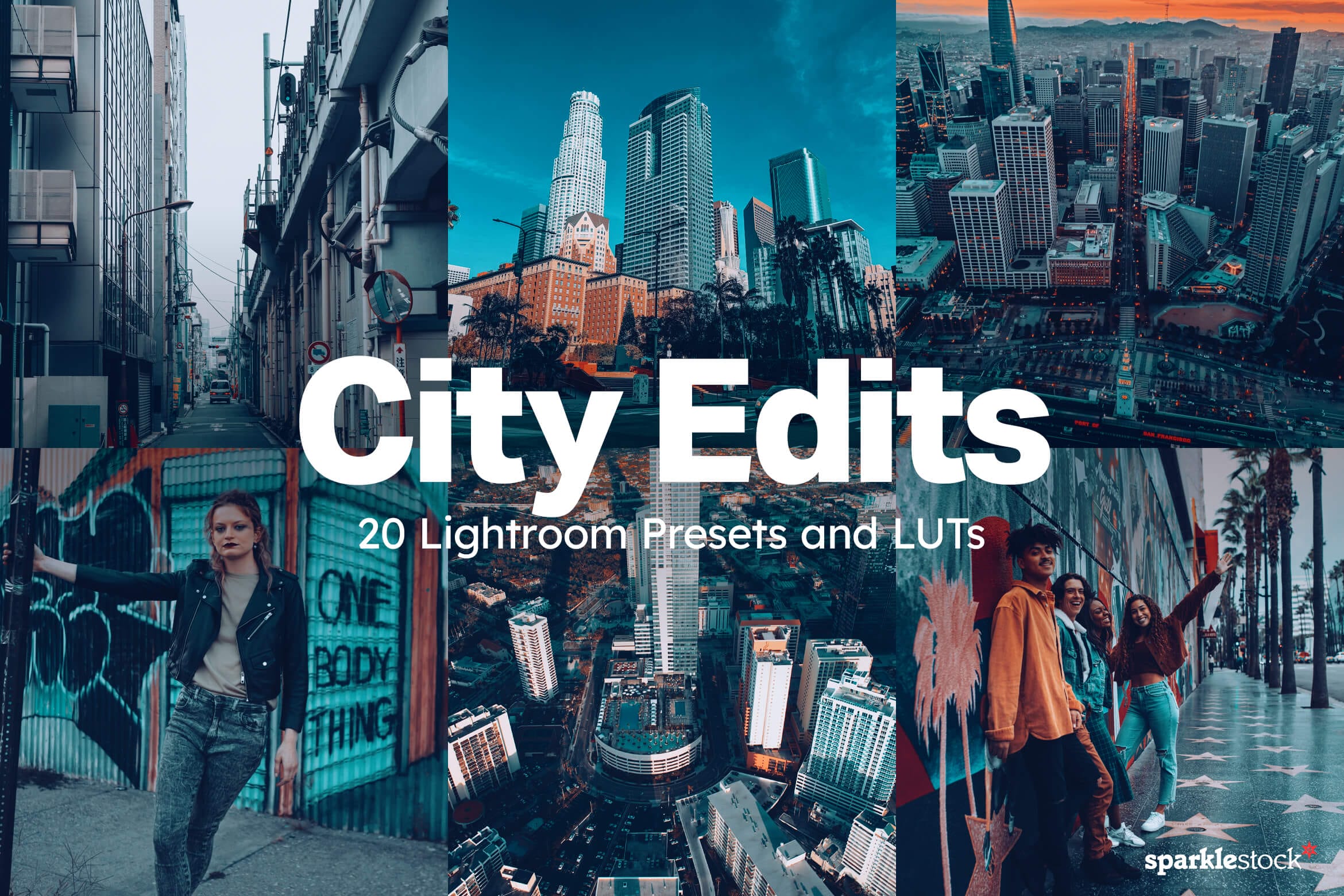 20 City Edits Lightroom Presets and LUTs