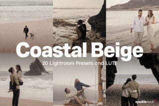20 Coastal Beige Lightroom Presets and LUTs