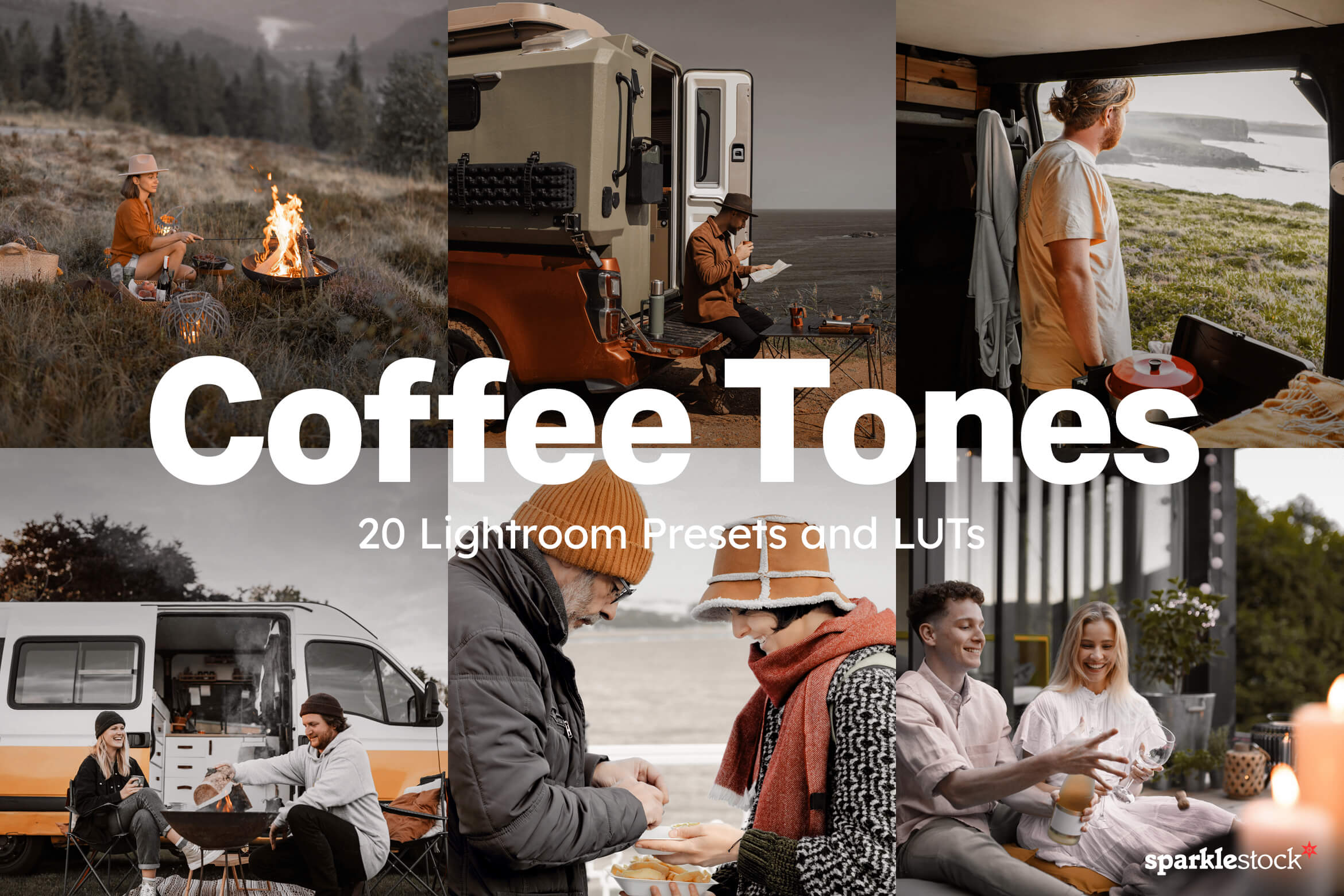 20 Coffee Tones Lightroom Presets and LUTs