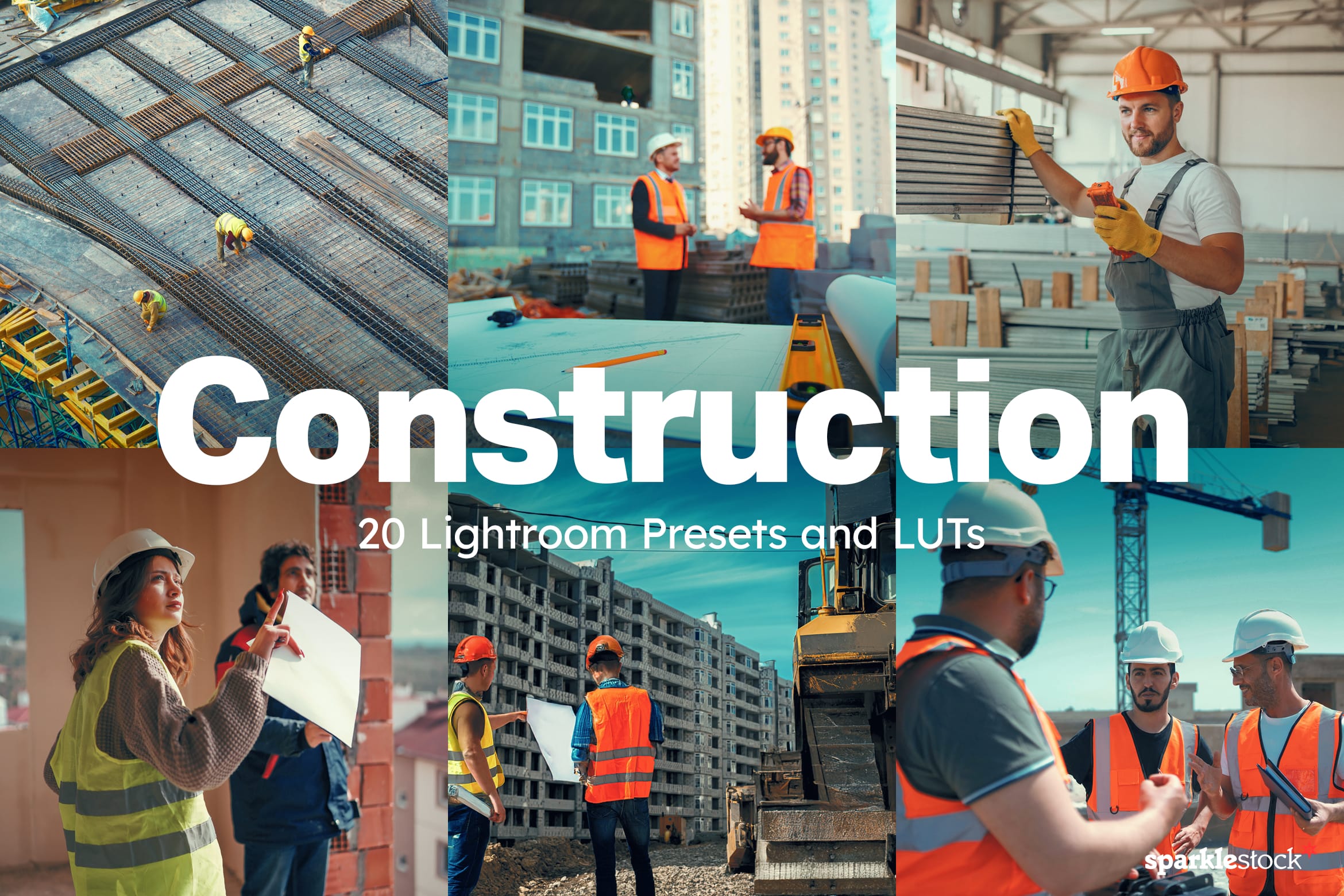 20 Construction Lightroom Presets and LUTs