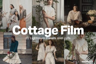 20 Cottage Film Lightroom Presets and LUTs