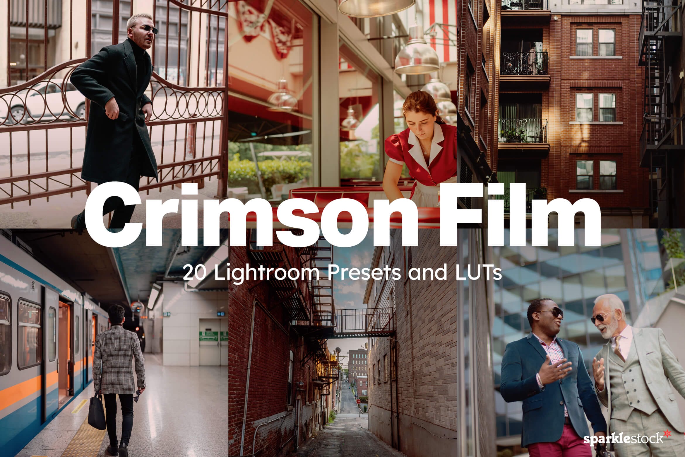 20 Crimson Film Lightroom Presets and LUTs