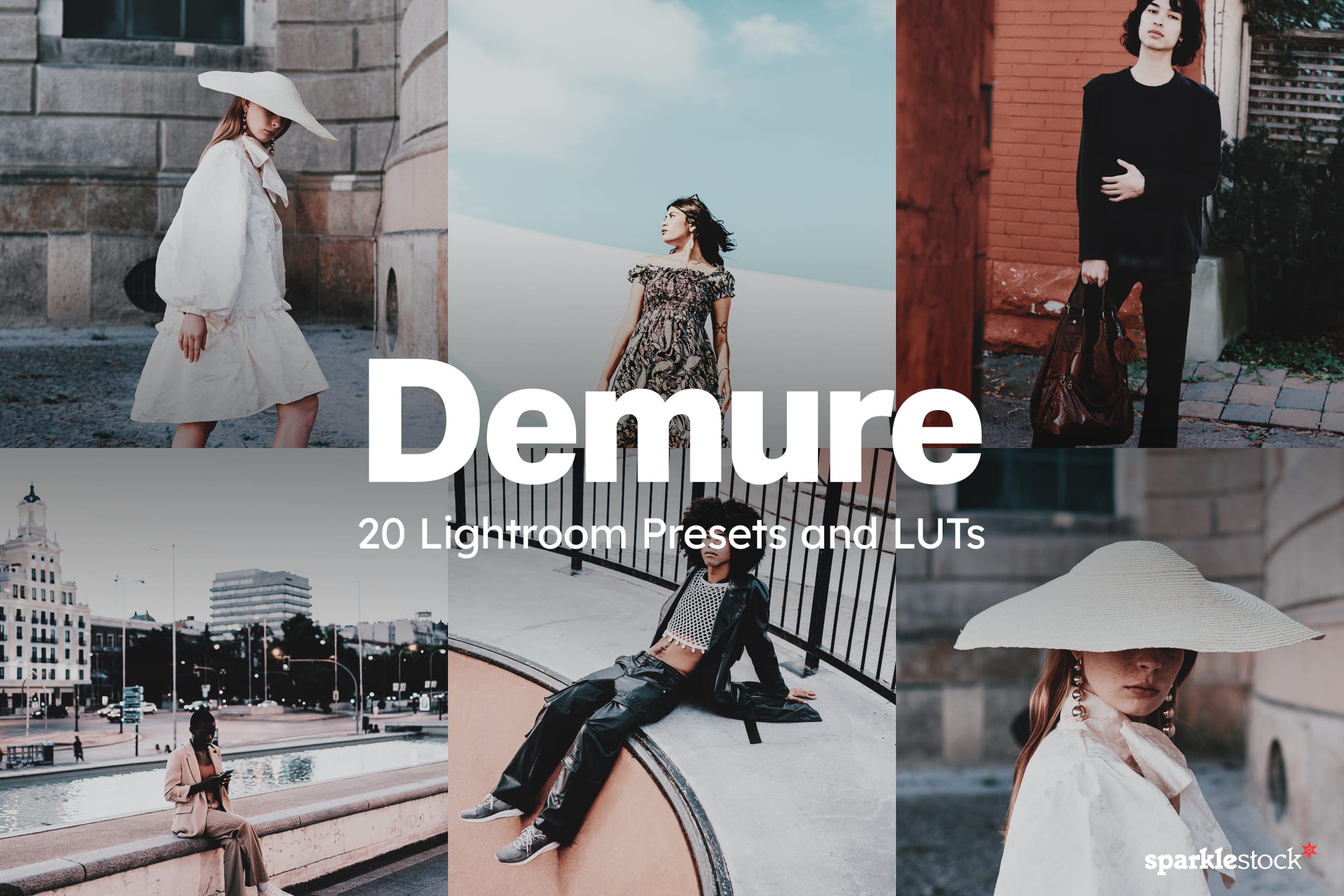 20 Demure Lightroom Presets and LUTs
