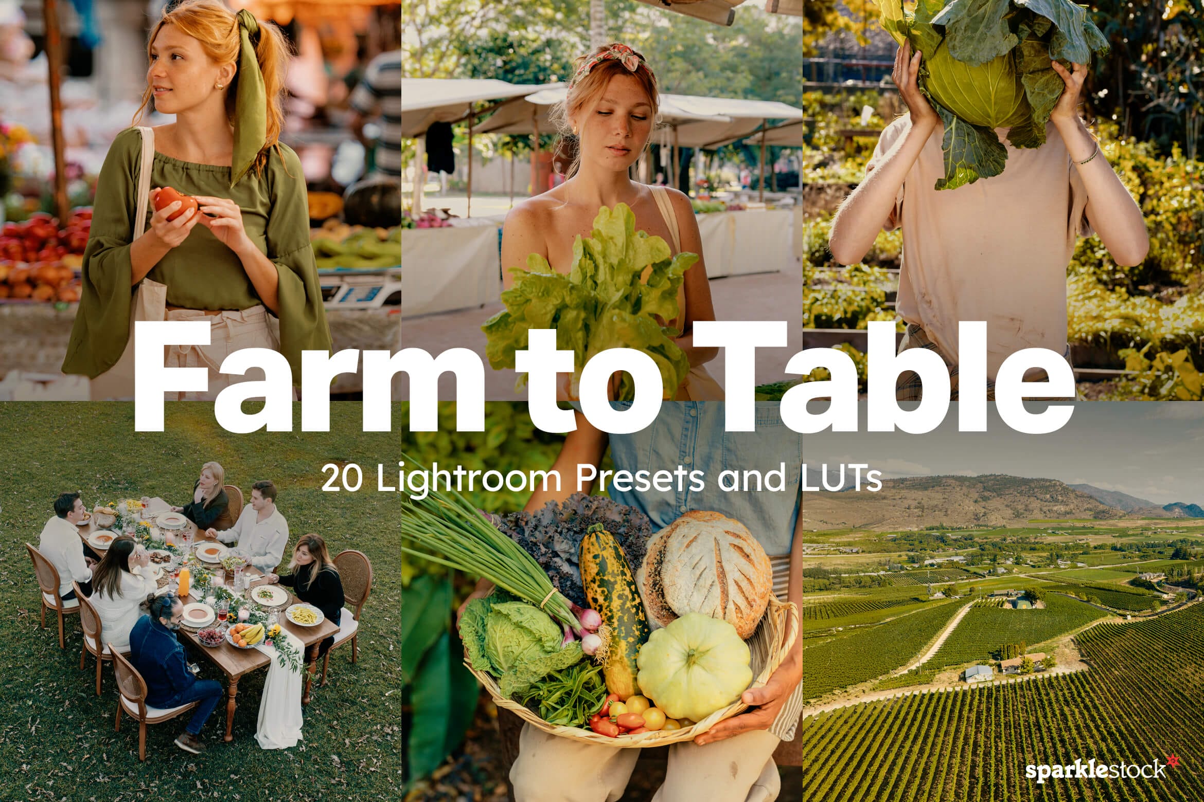 20 Farm to Table Lightroom Presets and LUTs