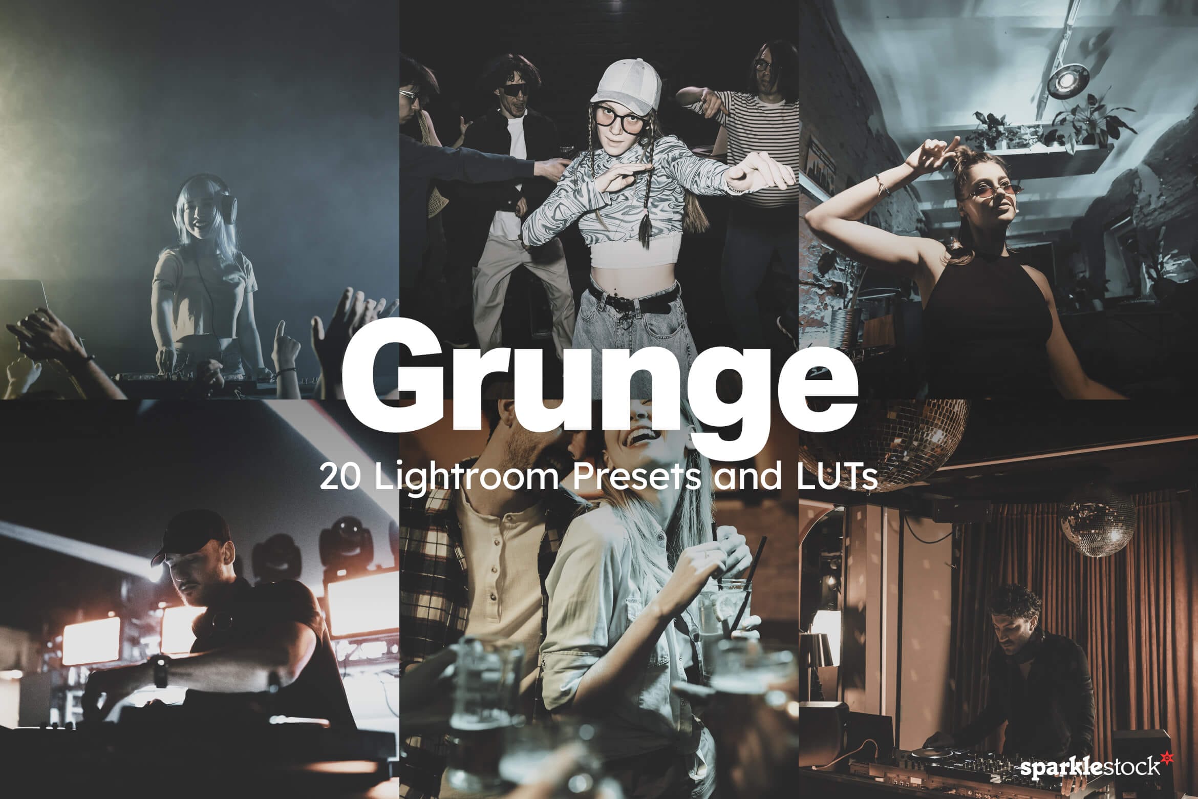 20 Grunge Lightroom Presets and LUTs