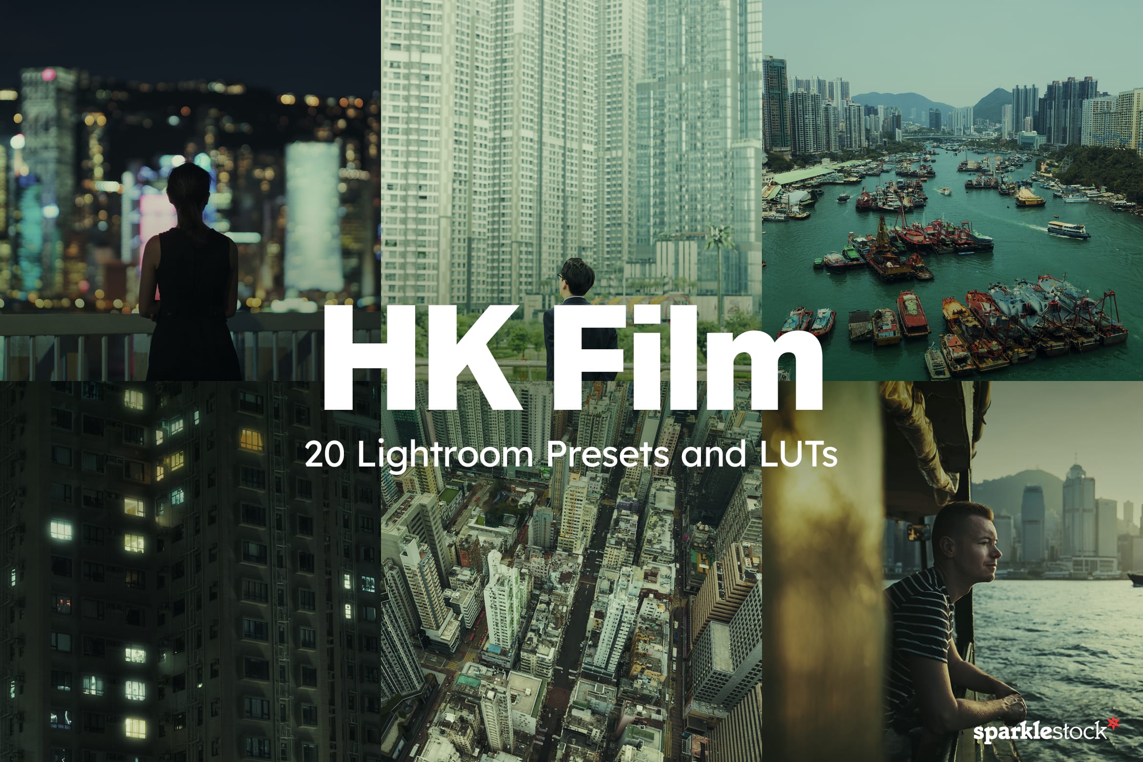 20 HK Film Lightroom Presets and LUTs