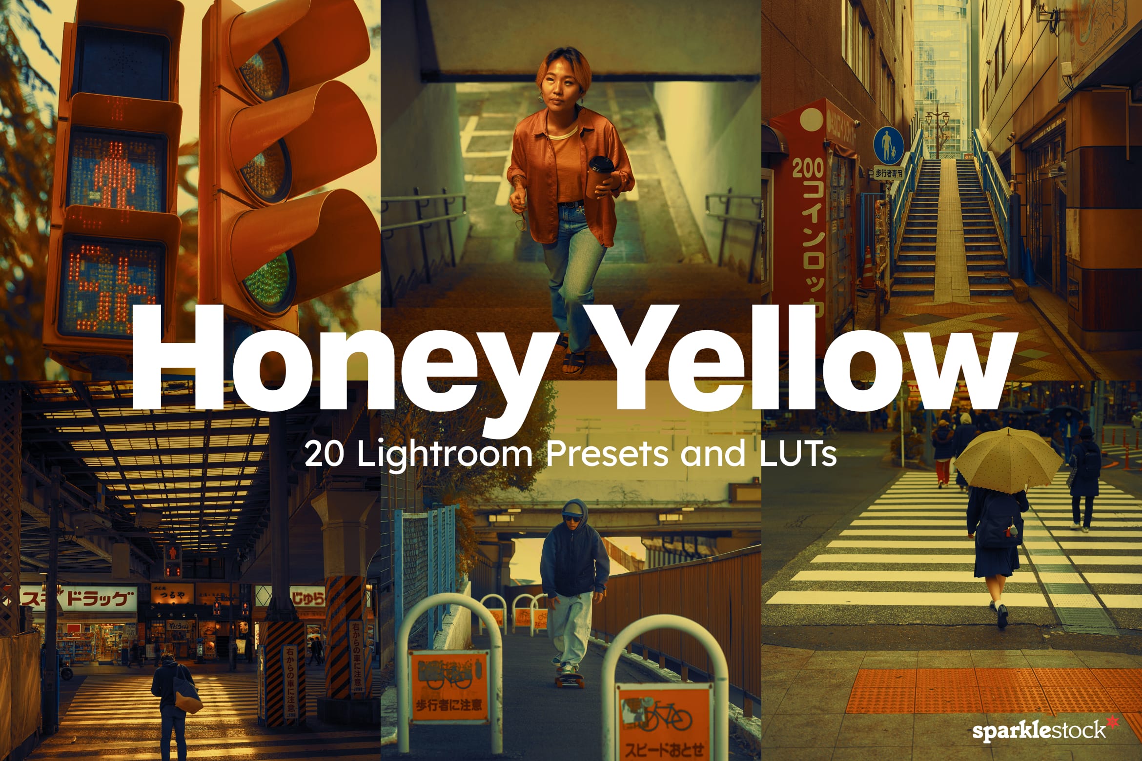 20 Honey Yellow Lightroom Presets and LUTs