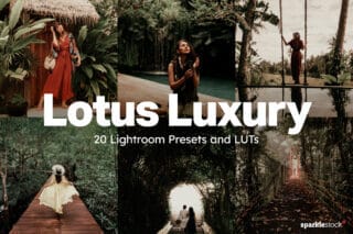 20 Lotus Luxury Lightroom Presets and LUTs