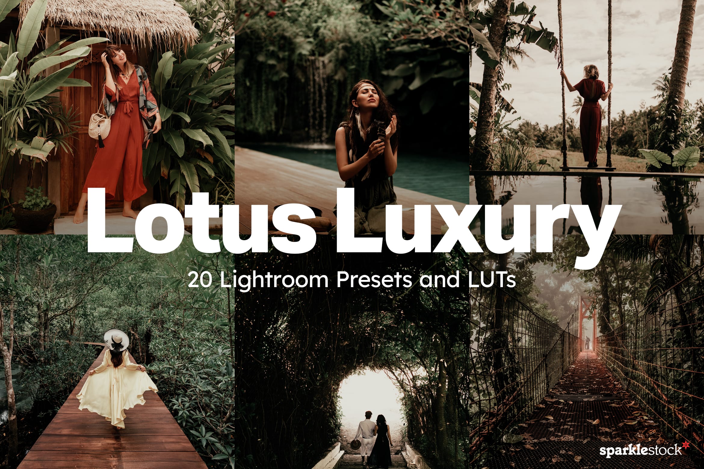 20 Lotus Luxury Lightroom Presets and LUTs