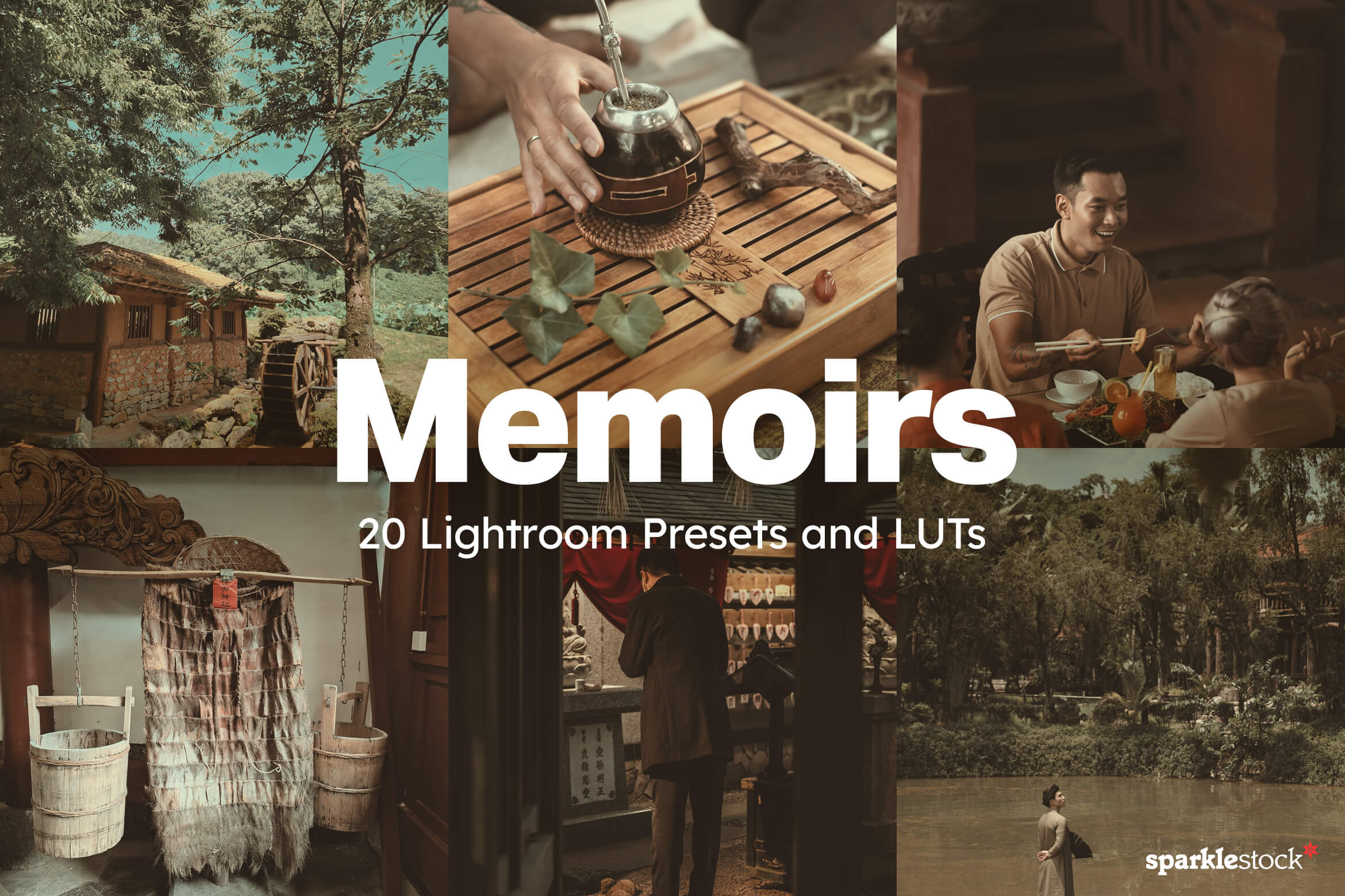 20 Memoirs Lightroom Presets and LUTs
