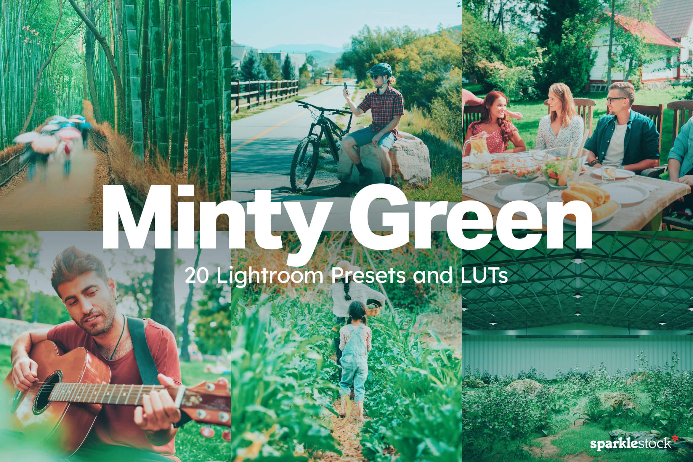 20 Minty Green Lightroom Presets and LUTs