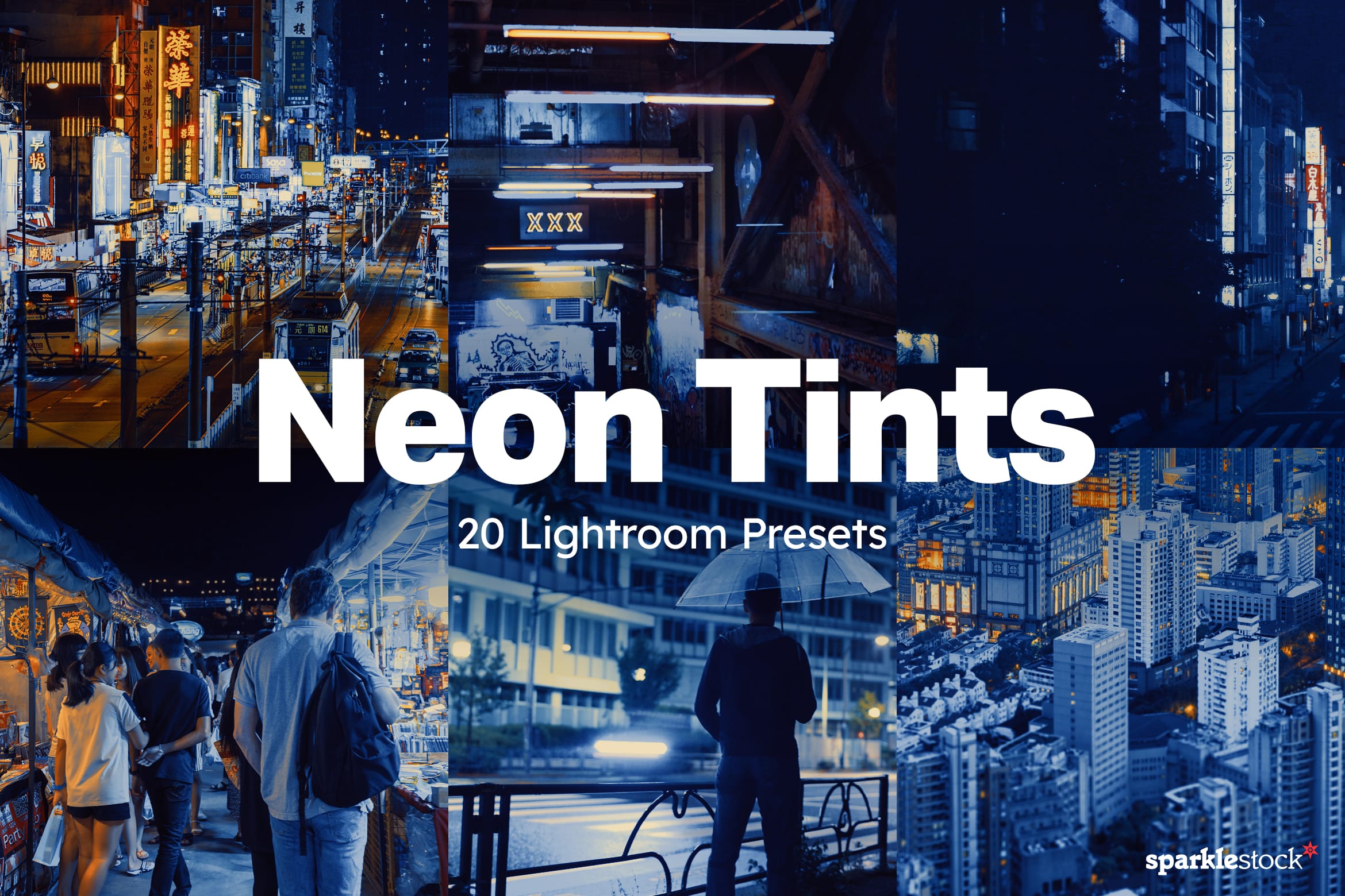 20 Neon Tints Lightroom Presets and LUTs