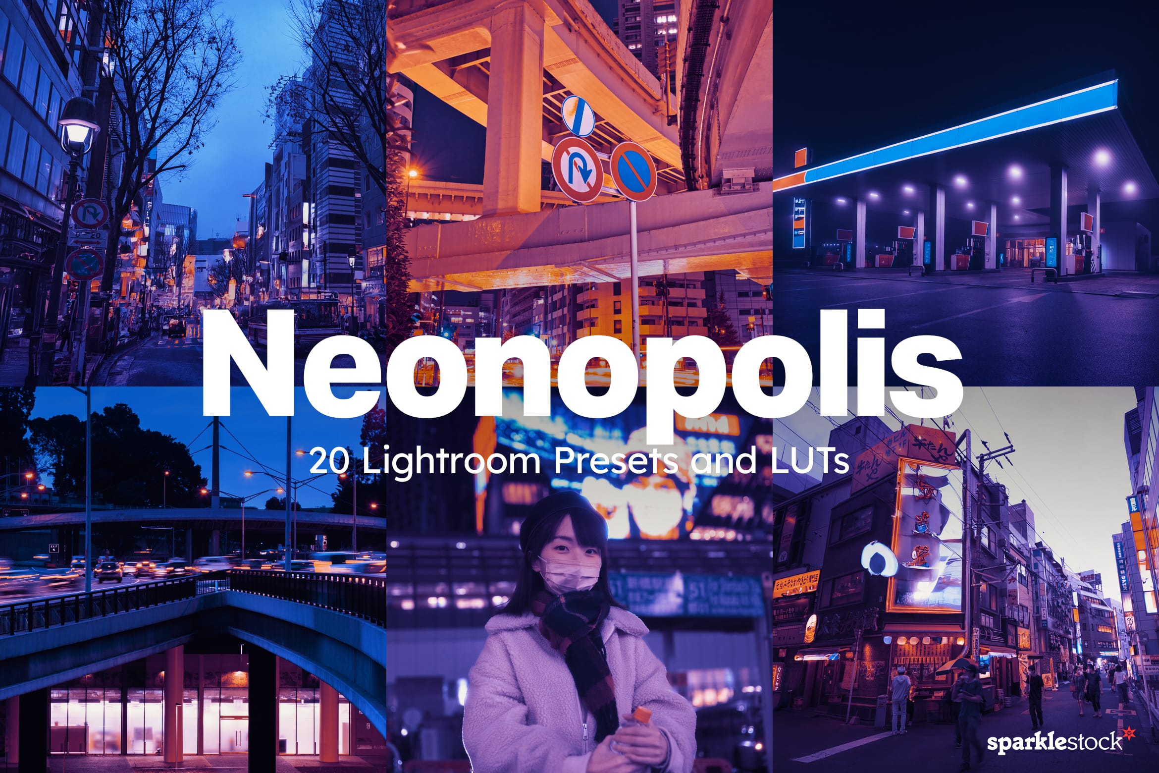 20 Neonopolis Lightroom Presets and LUTs