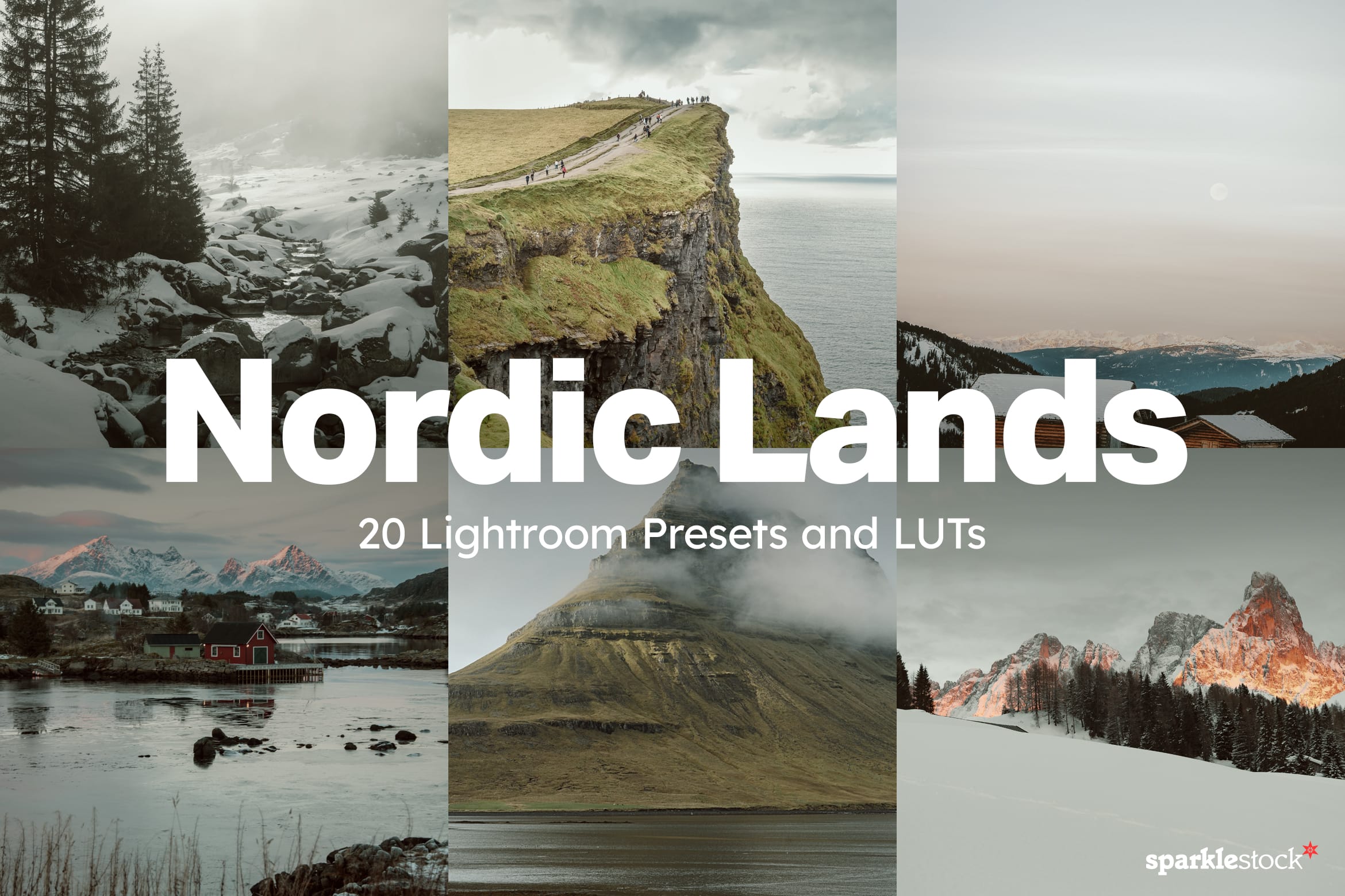 20 Nordic Lands Lightroom Presets and LUTs