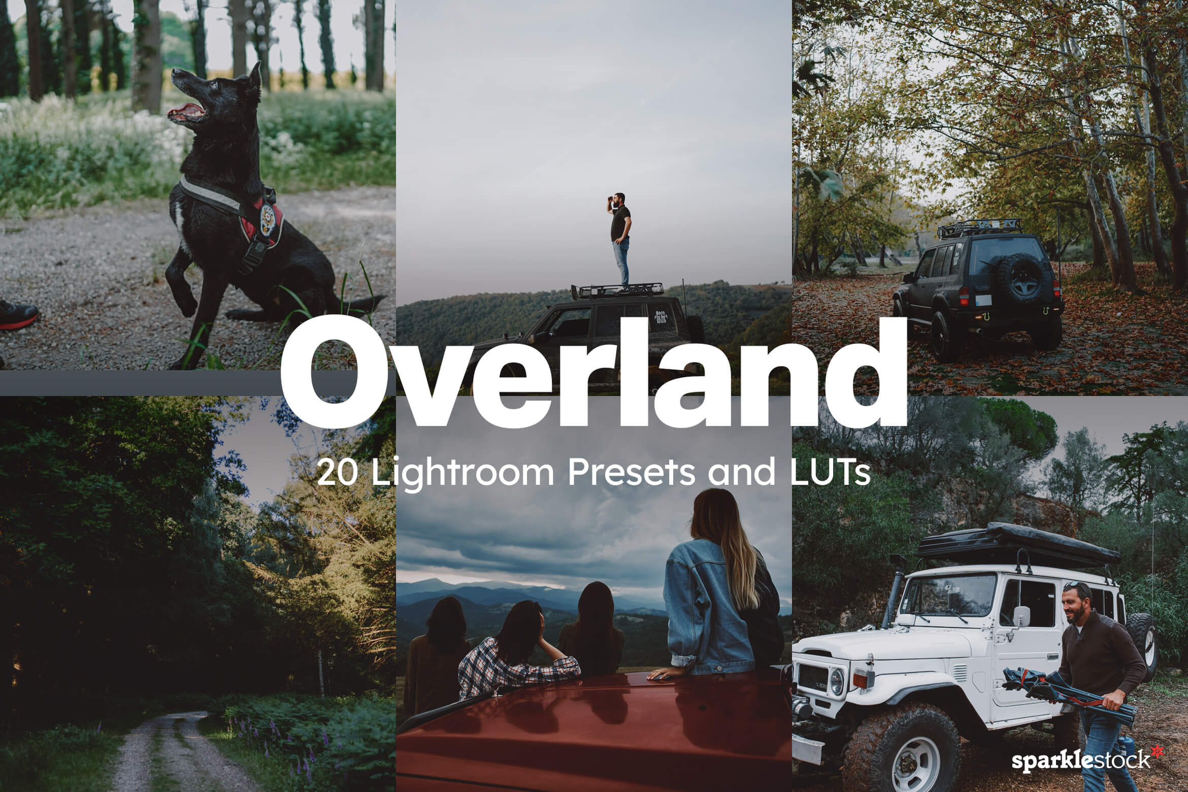20 Overland Lightroom Presets and LUTs