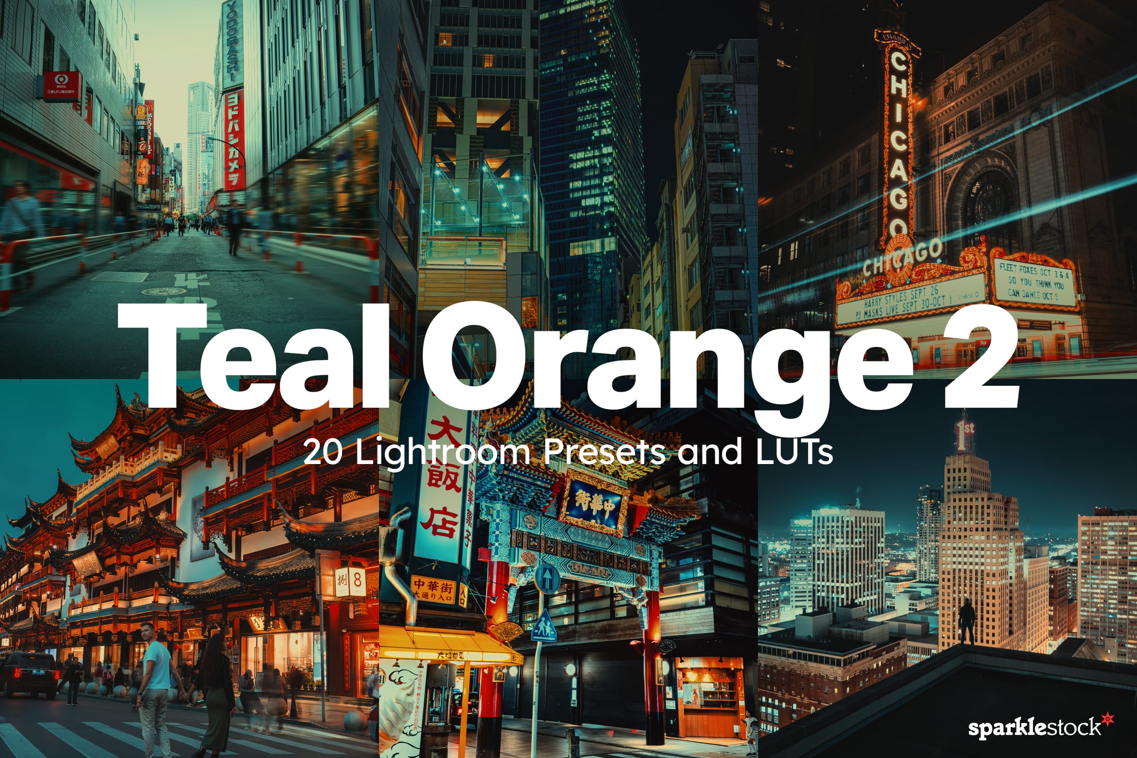 20 Teal Orange Lightroom Presets and LUTs
