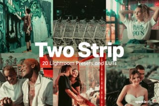 20 Two Strip Lightroom Presets and LUTs