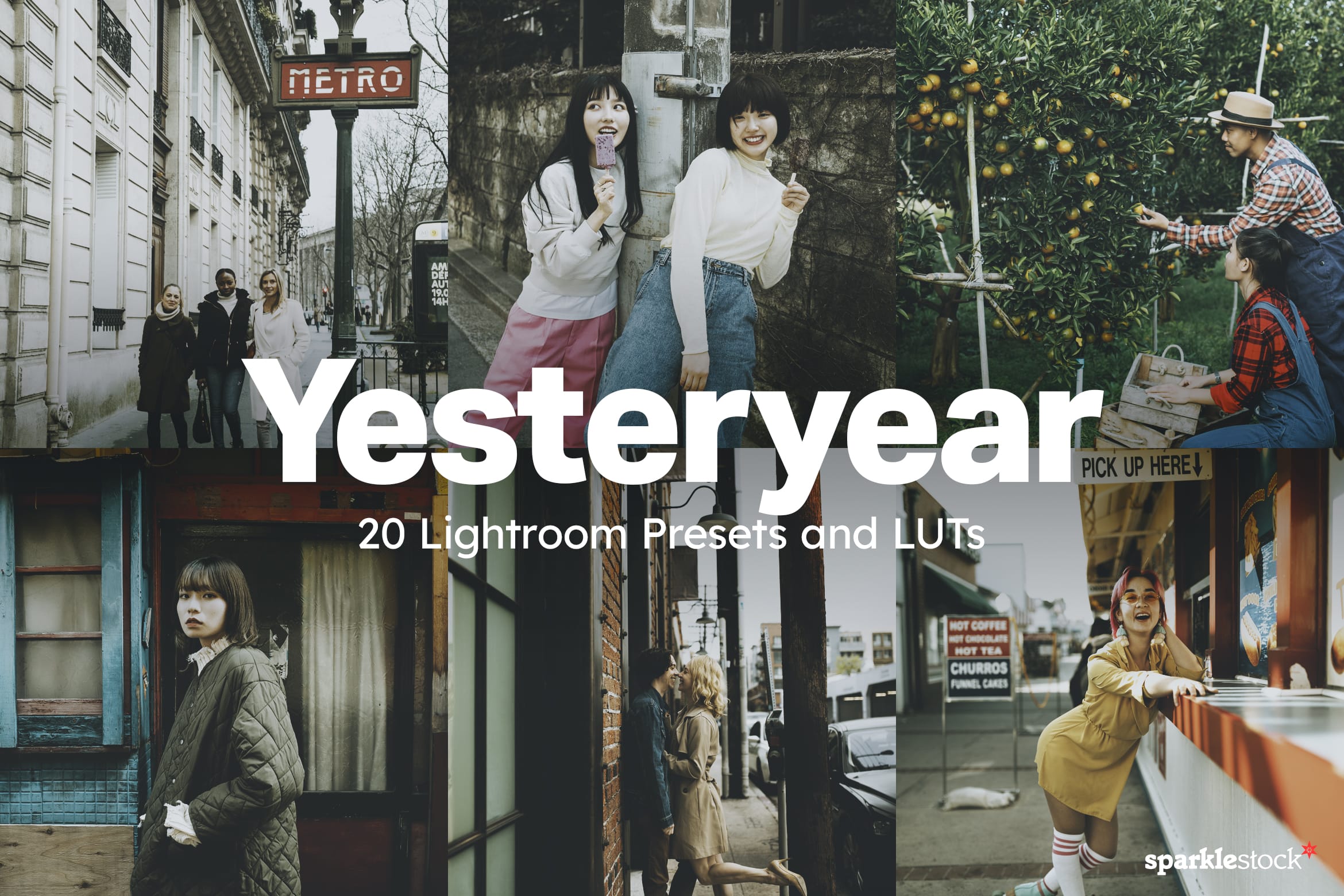 20 Yesteryear Lightroom Presets and LUTs