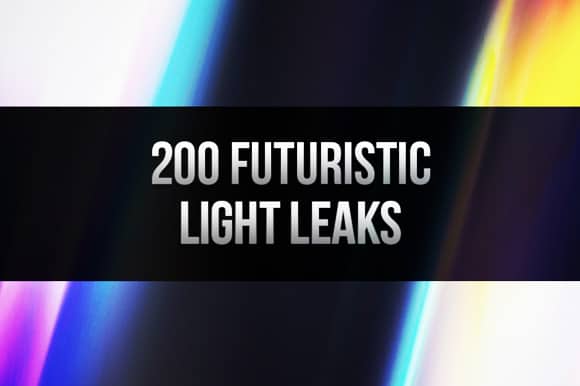 200 Futuristic Light Leaks
