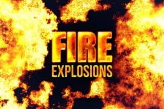 80 Photorealistic Fire Explosions