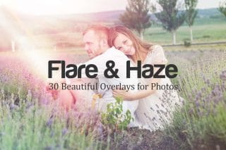 Flare & Haze: 30 Overlays for Photos