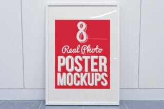 8 Real Photo Poster Mockups