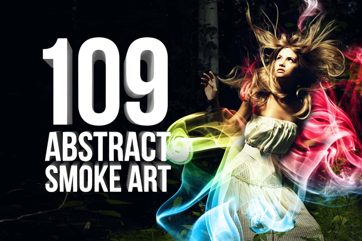 109 Abstract Smoke Art