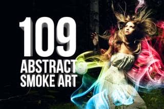 109 Abstract Smoke Art