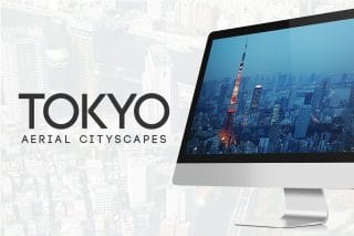 44 Tokyo Aerial Cityscapes