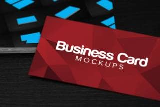 10 Business Card Mockups