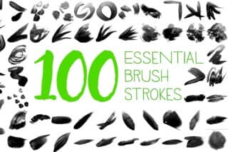 100 Essential Brush Strokes