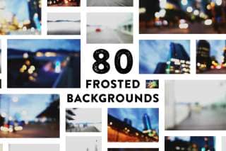 80 Beautiful Frosted Backgrounds