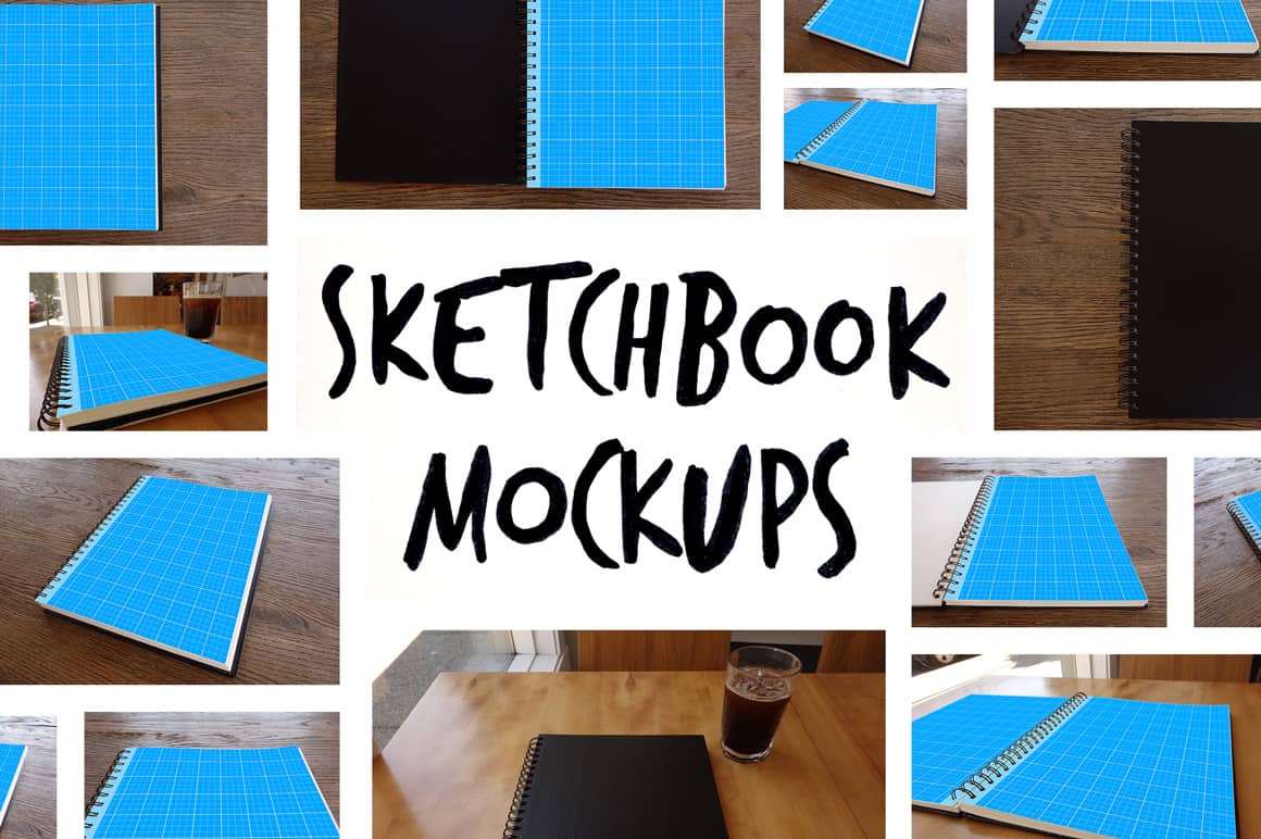 15 Sketchbook Mockups