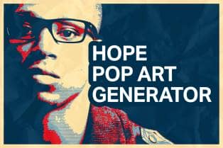 Hope Pop Art Generator