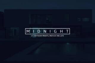 14 Midnight Lightroom Presets, Profiles and LUTs