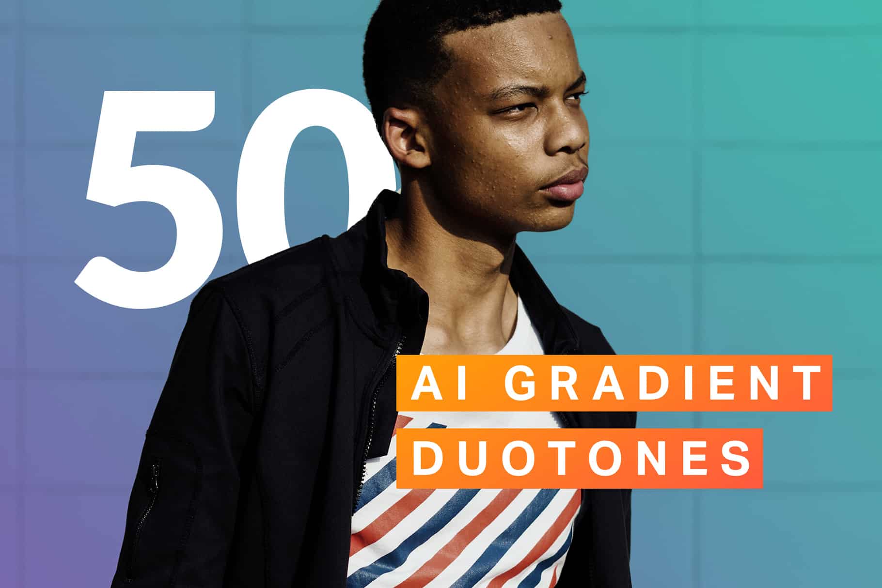 Our First AI-Powered Photoshop Actions – AI Gradient Duotones