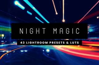 Night Magic – 43 Lightroom Presets and LUTs