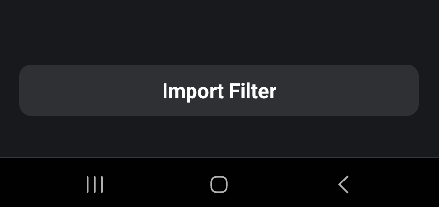 "Import Filter" button.